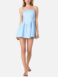 French Connection Alexis Lorenzo Stripe Ballerina Cotton Dress
