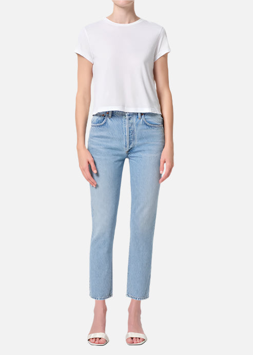 AGOLDE Riley High Rise Straight Crop Jeans – Dsquared Clothing AGOLDE Riley High Rise Straight Crop Jeans – Dsquared Clothing
