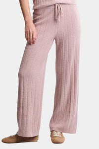Barefoot Dreams CozyChic Ultra Lite® Cable Knit Ankle Pants in Teaberry