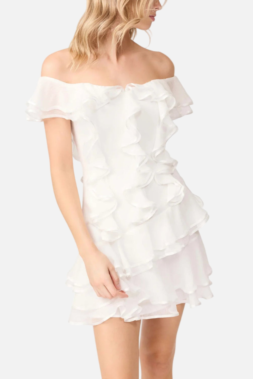 elliatt white mini dress Elliatt Melissa Mini Dress – Square-dclothing