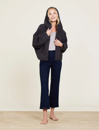Barefoot Dreams CozyChic Chevron Rib Cardigan