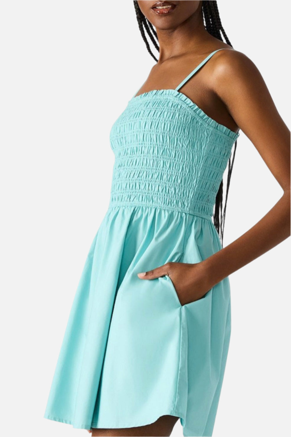 Steve Madden Lotty Poplin Mini Dress