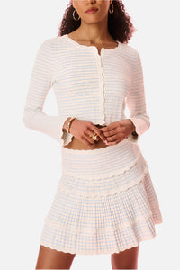 Love Shack Fancy Media Cardigan Top