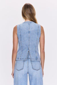 Pistola Gia Fitted Collarless Vest