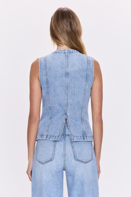 Pistola Gia Fitted Collarless Vest