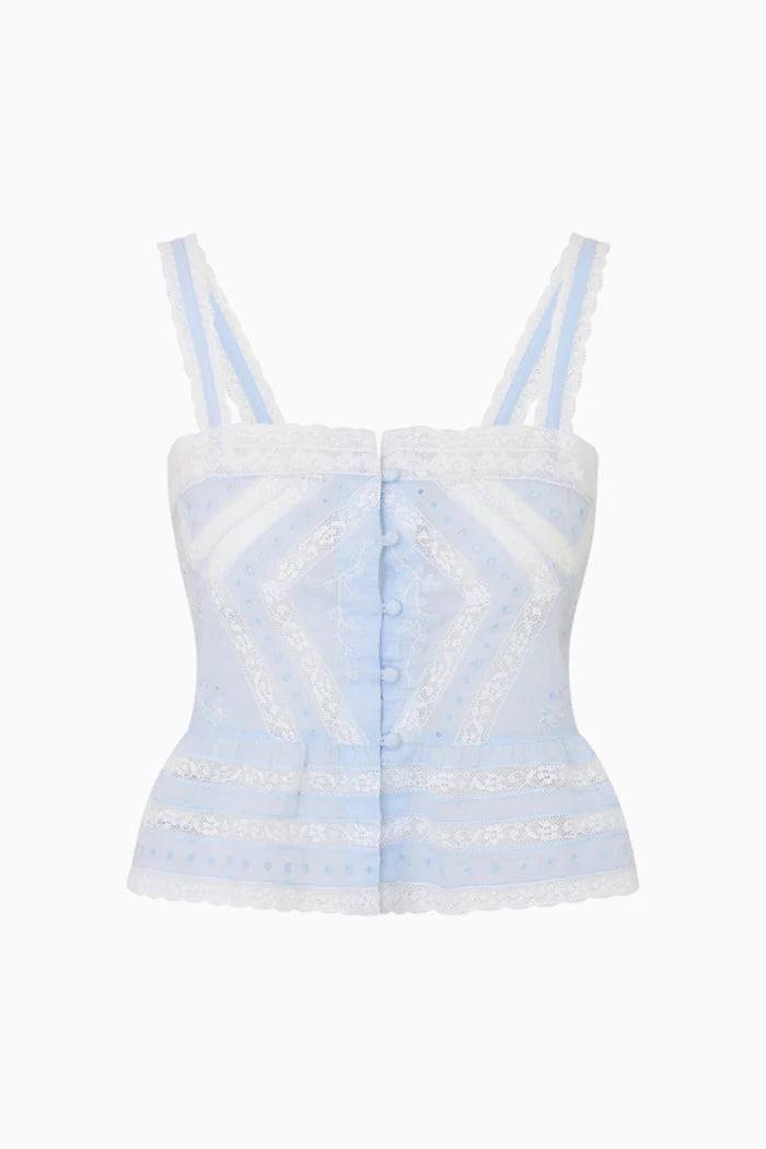 Love Shack Fancy Pruitt Top
