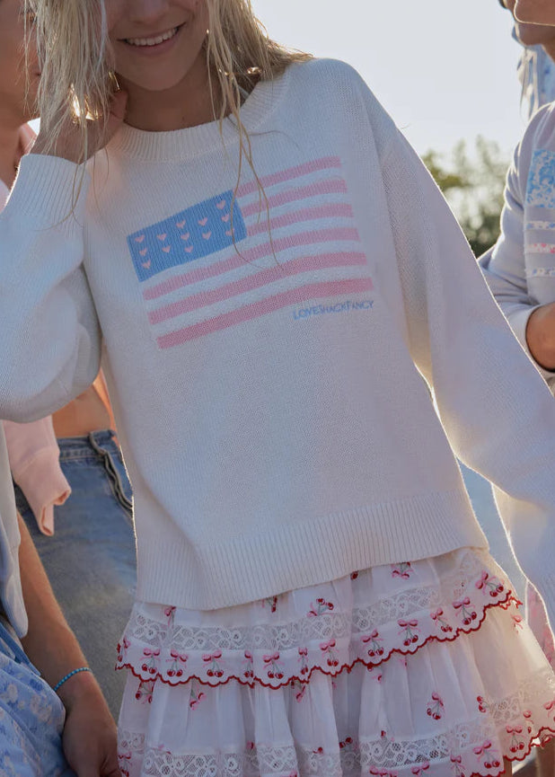 Love Shack Fancy Ty Pullover Sweater