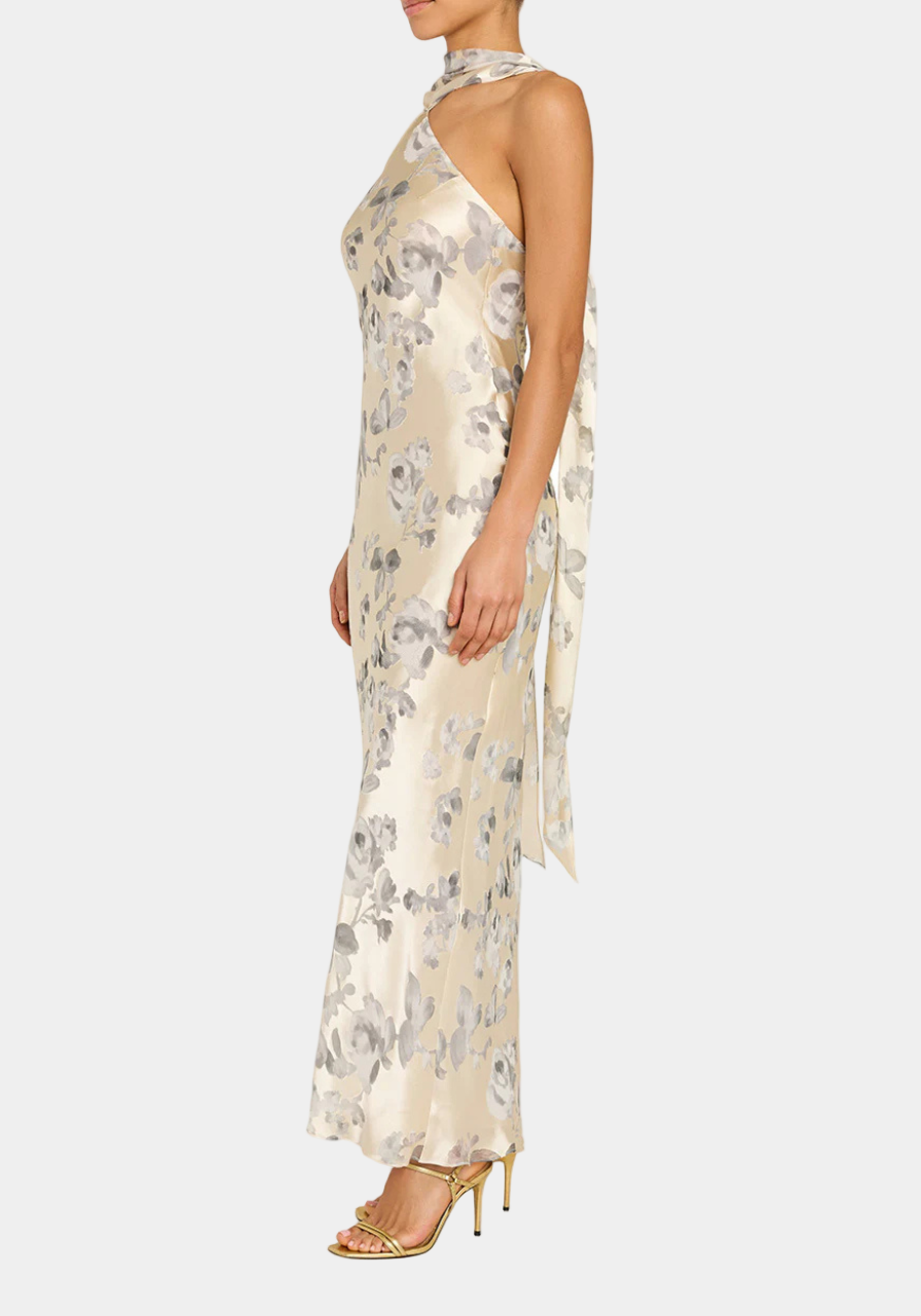 amanda uprichard silk maxi dress Amanda Uprichard Ashton Maxi Dress – Square-dclothing