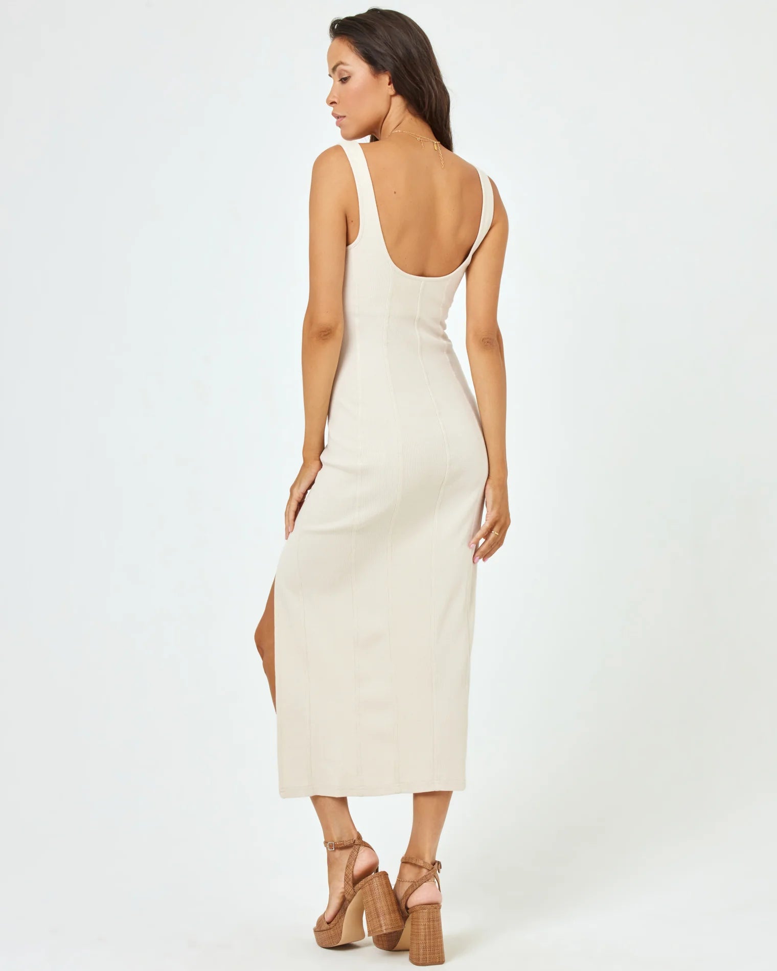 LSPACE Vivienne Dress in Bone