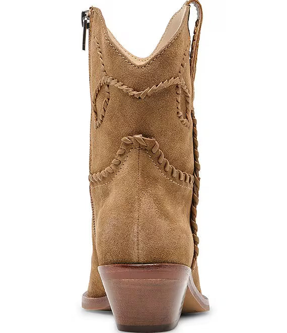 Dolce Vita Rudo Suede Stitching Booties