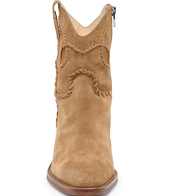 Dolce Vita Rudo Suede Stitching Booties