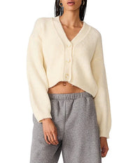 Steve Madden Mica Button Front Sweater