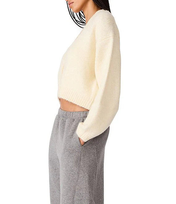 Steve Madden Mica Button Front Sweater