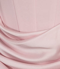 Lulus Tarni Strapless Mini Dress in Light Pink