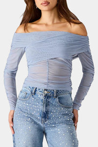 Steve Madden Viktoria Mesh Top