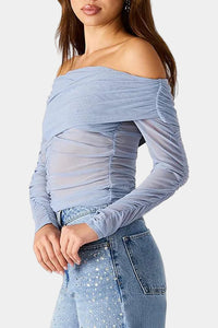 Steve Madden Viktoria Mesh Top