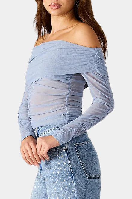 Steve Madden Viktoria Mesh Top