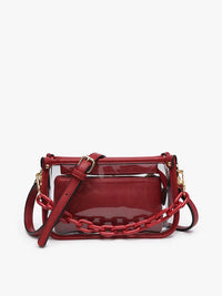 Jessica Clear Crossbody Bag