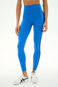SPLITS59 Ella High Waist Airweight 7/8 Leggings in Blue/Indigo