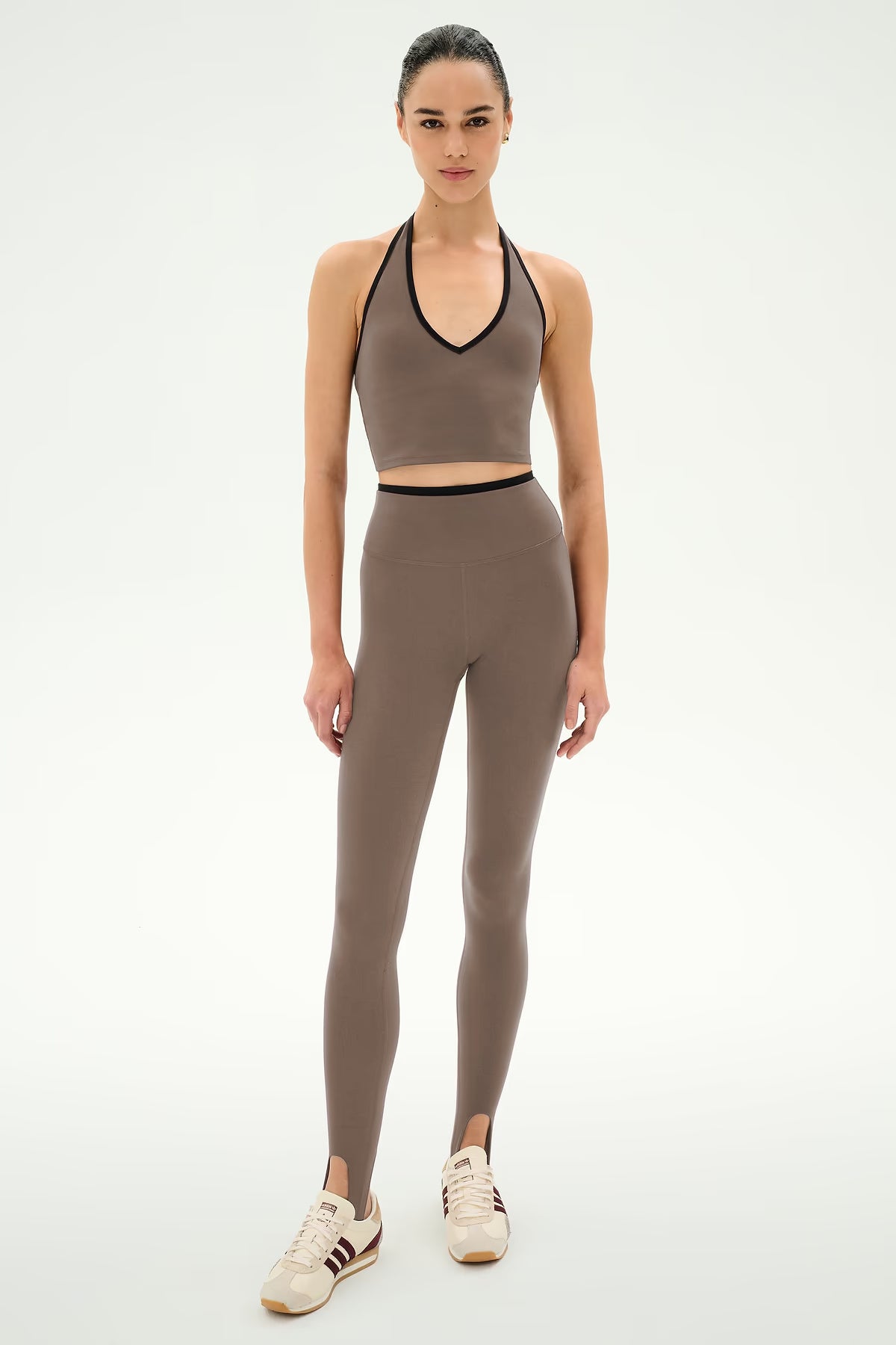 SPLITS59 River Dual Waist Airweight Stirrup in Lentil/Black