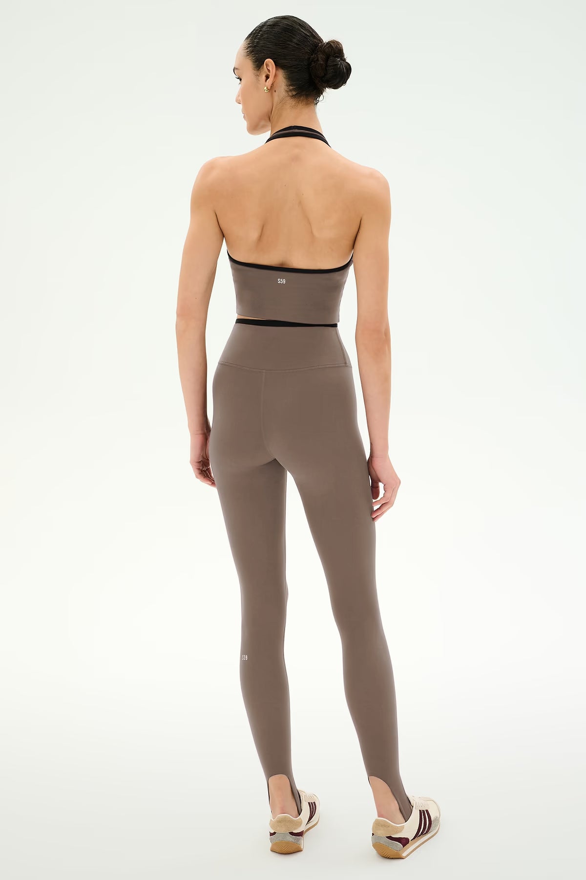 SPLITS59 River Dual Waist Airweight Stirrup in Lentil/Black