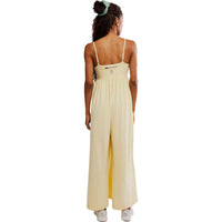 FP Movement Hot Shot Strappy Onesie in Sunlit Yellow