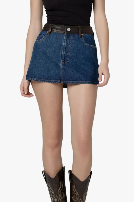 BLANK NYC Smooth Operator Mini Skirt