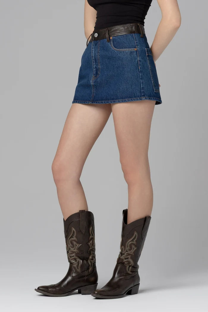 BLANK NYC Smooth Operator Mini Skirt
