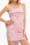 Lindy Jacquard Mini Tube Dress