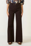 Pistola Penny High Rise Wide Leg Jeans in Mocha