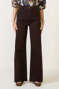 Pistola Penny High Rise Wide Leg Jeans in Mocha