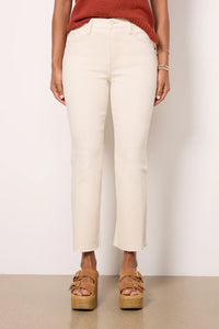 Pistola Lennon High Rise Crop Boot Jeans in Sandstone