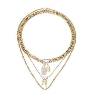 Artizan Joyeria Just Click Tag Necklace Set