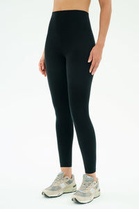 SPLITS59 Airweight High Waist 7/8 Pocket Legging in Black
