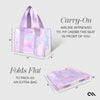 Case-Mate Iridescent Jelly Tote Bag