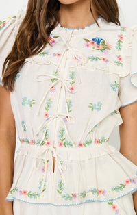 Show Me Your Mumu Romey Top & Cannes Shorts Set