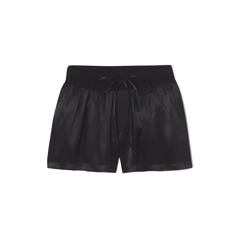 PJ Harlow Mikel Satin Drawstring Short