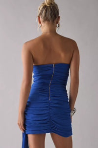 Lulus Mikaela Mini Dress in Royal Blue