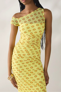 AFRM Biona Maxi Dress in Deco Dot