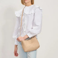 Kaia Woven Crossbody Bag