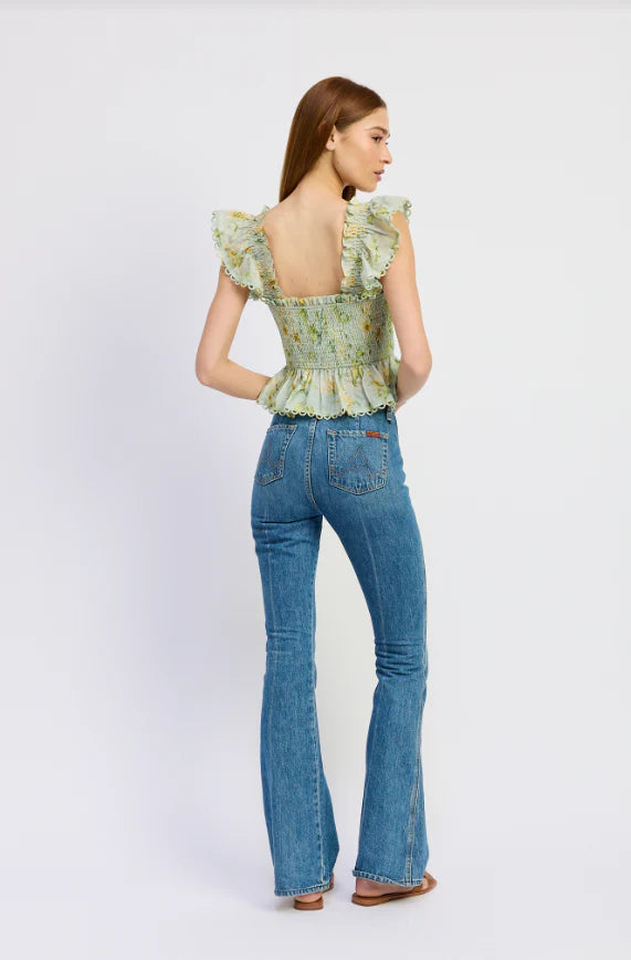 En Saison Rylee Peplum Top