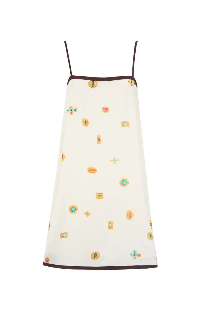 SANCIA Verdin Dress in Lueur Print