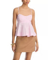 Steve Madden Delta Peplum Top