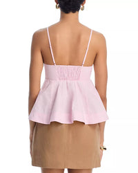 Steve Madden Delta Peplum Top