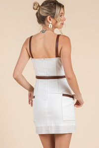 Candi Belted Mini Dress