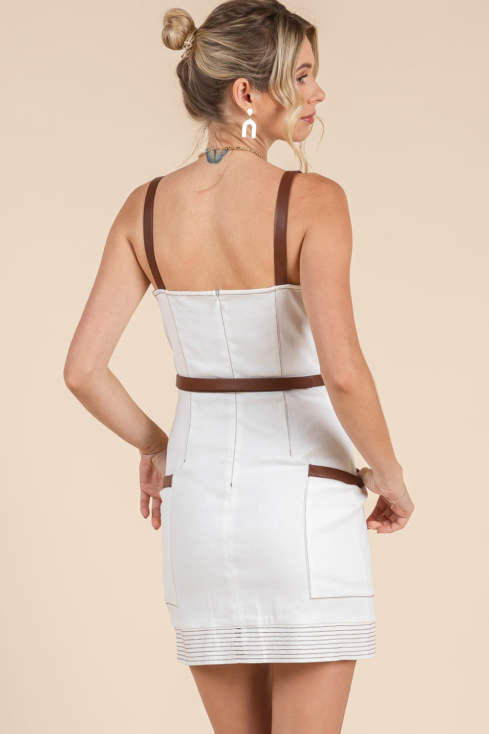 Candi Belted Mini Dress