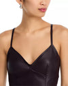 Steve Madden Abbott Faux Leather Dress
