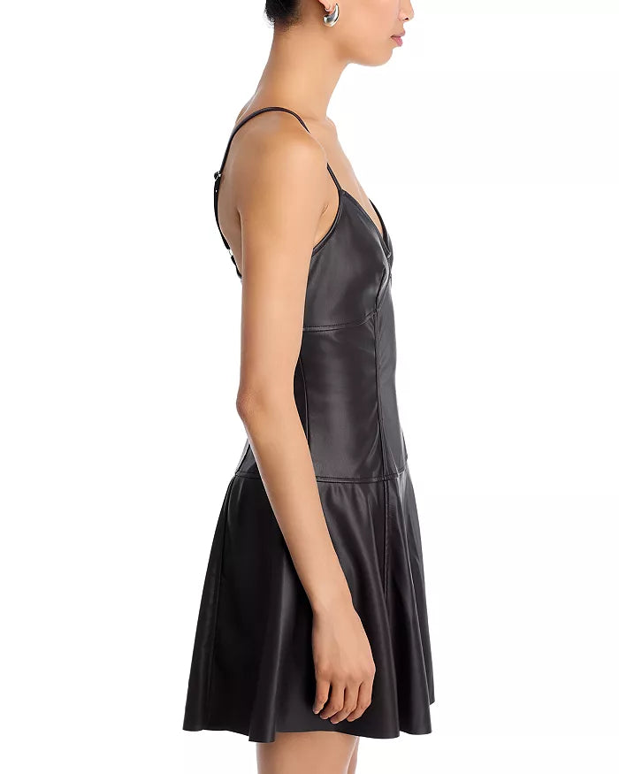 Steve Madden Abbott Faux Leather Dress