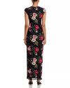 AFRM Cody Dress in Noir Summer Rose
