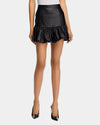 Steve Madden Annika Faux Leather Mini Skirt